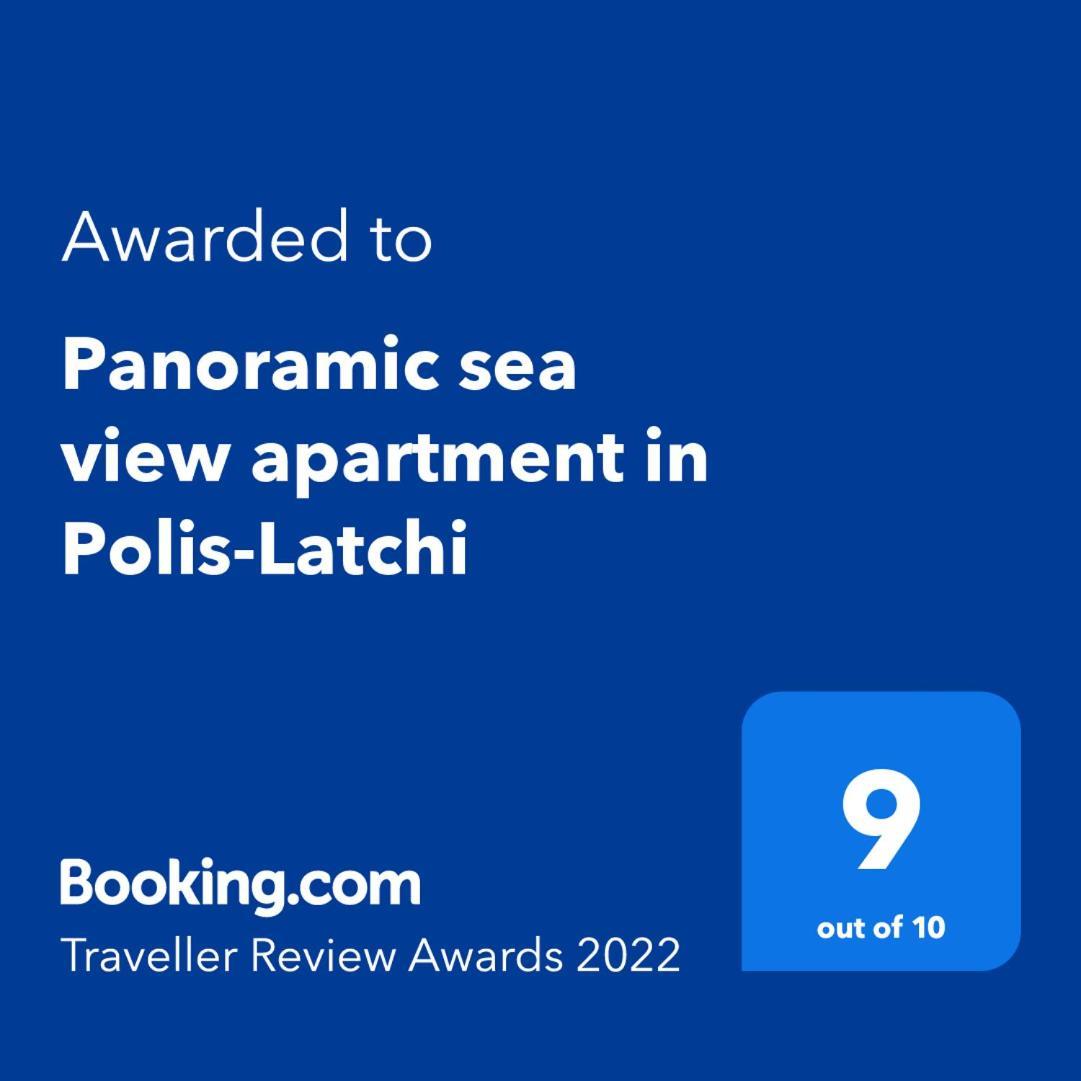 Panoramic Sea View Apartment In Polis-Latchi Esterno foto