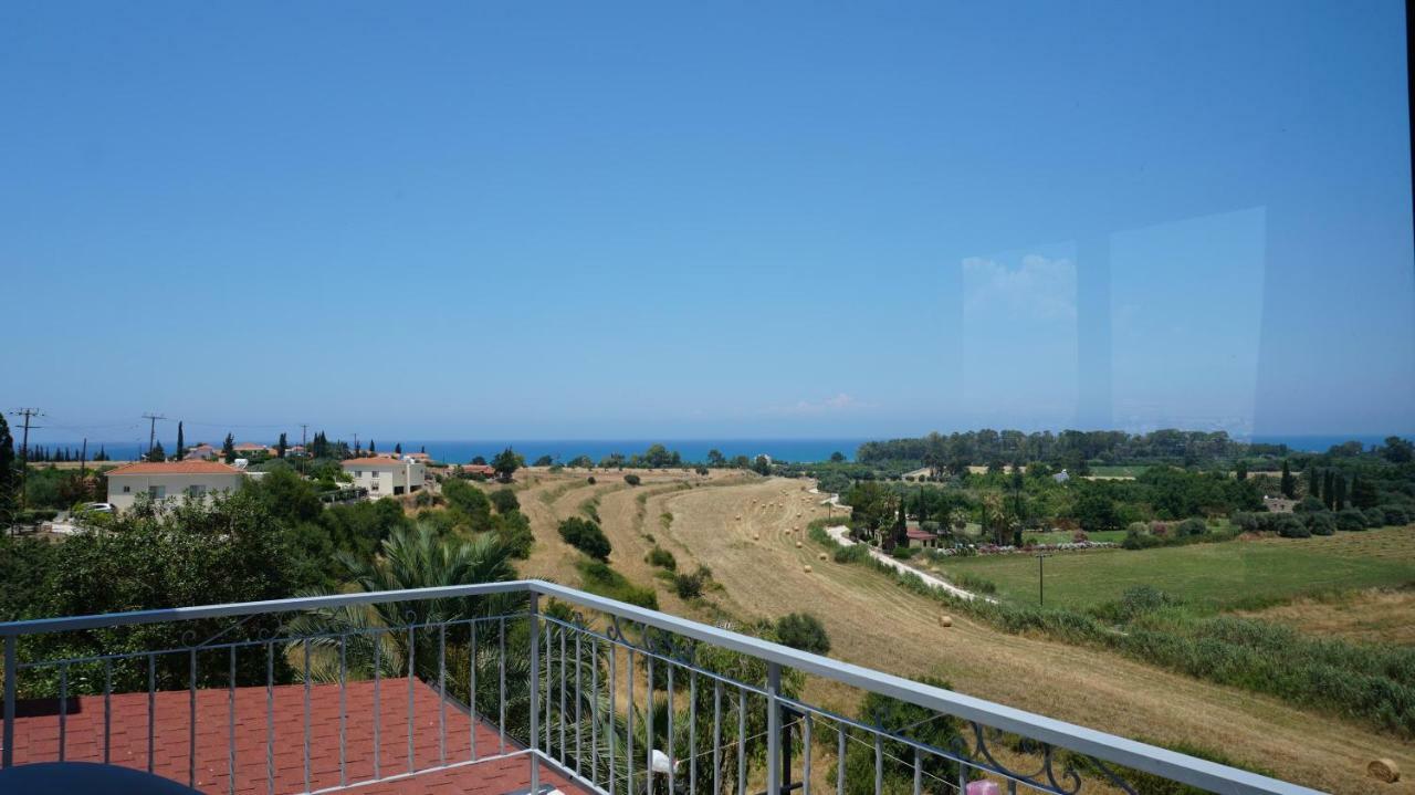 Panoramic Sea View Apartment In Polis-Latchi Esterno foto